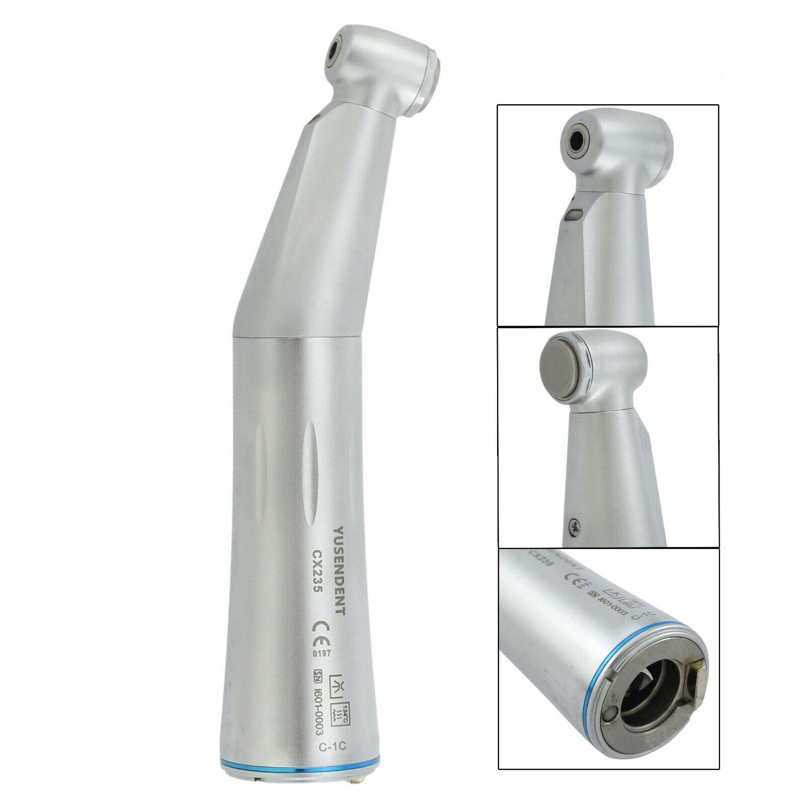 YUSENDENT COXO CX235-1C Dental Inner Water Low-Speed Contra-Angle LED Fiber-Optic Handpiece, Compatible with KaVo image 2