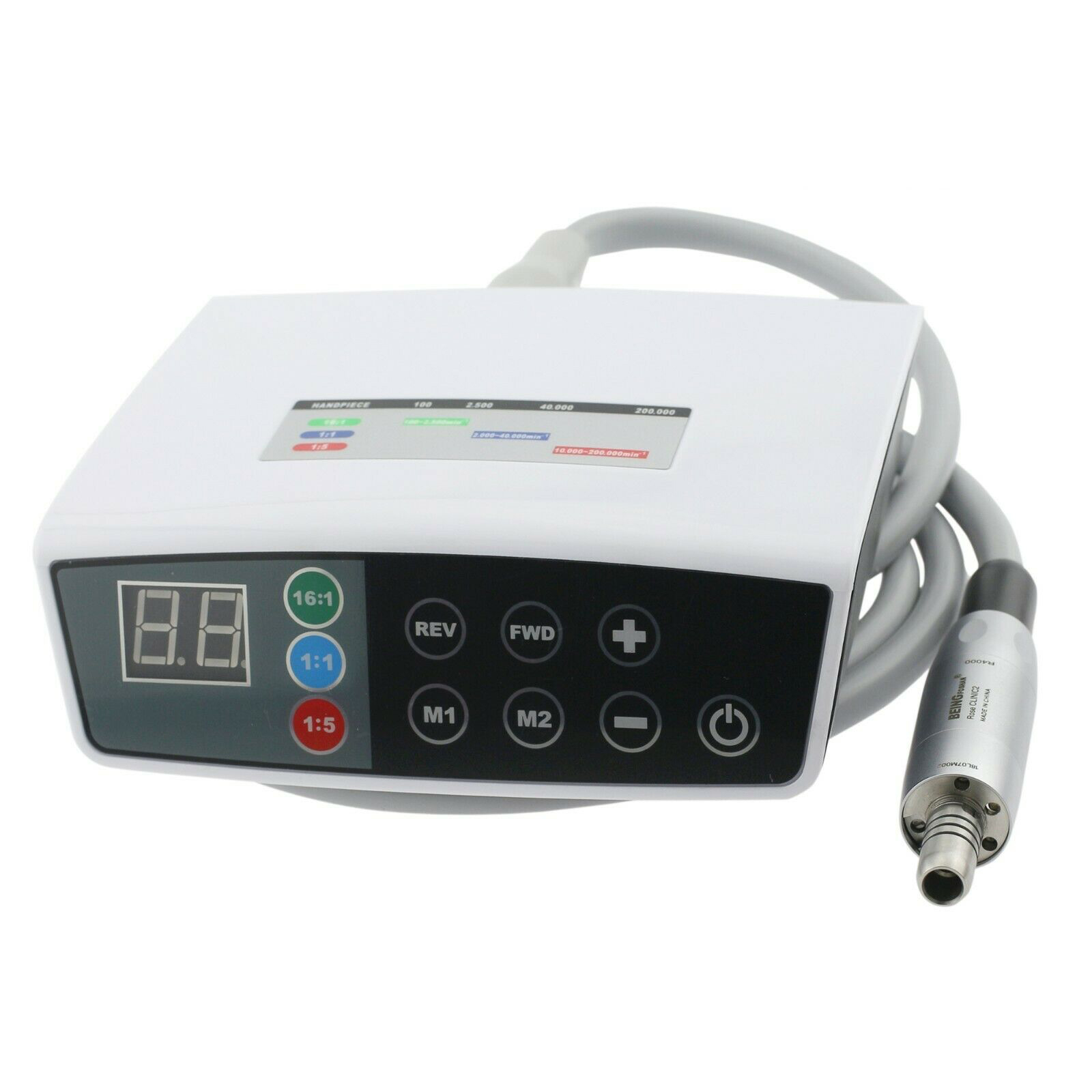 Being Rose CLINC2 Electric Professional Dental Handpiece Motor System Touch Panel, Compatible with KaVo INTRA LUX image 3