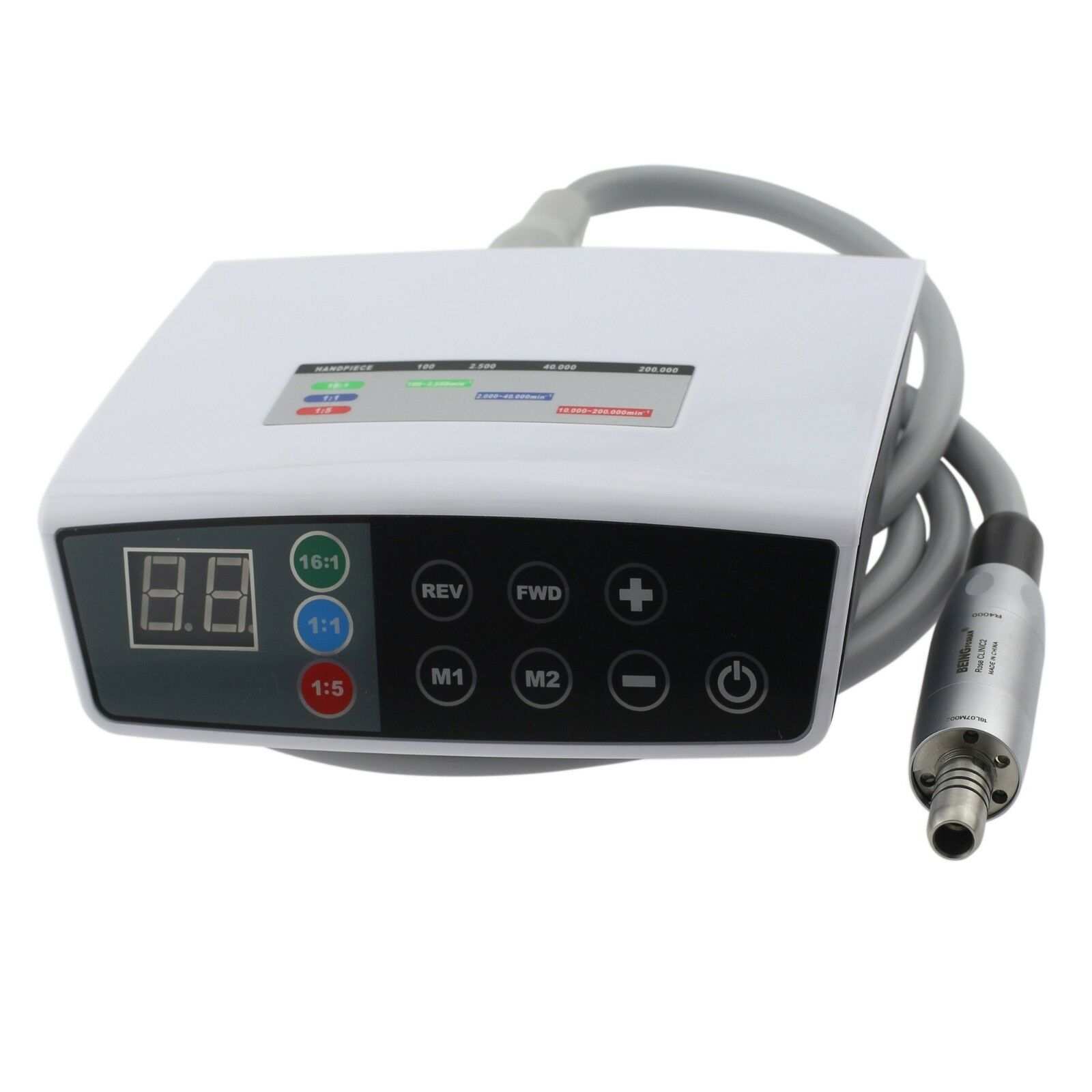 Being Rose CLINC2 Electric Professional Dental Handpiece Motor System Touch Panel, Compatible with KaVo INTRA LUX image 4