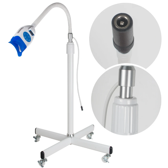 Floor Mobile Professional Dental Teeth Whitening Cold LED Light Lamp 36W Bleaching Machine image 3
