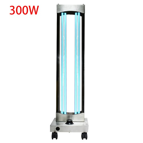 300W UV Ozone Sterilizer Wheel Germicidal Lamp Professional UVC Light Sterilization Hospital Disinfection with Radar Sensor for… image 1
