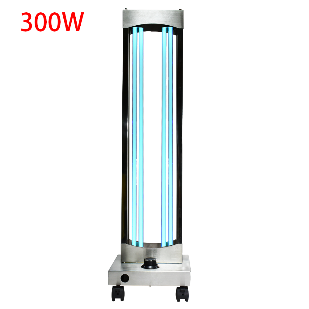 300W UV Ozone Sterilizer Wheel Germicidal Lamp Professional UVC Light Sterilization Hospital Disinfection with Radar Sensor for… image 2