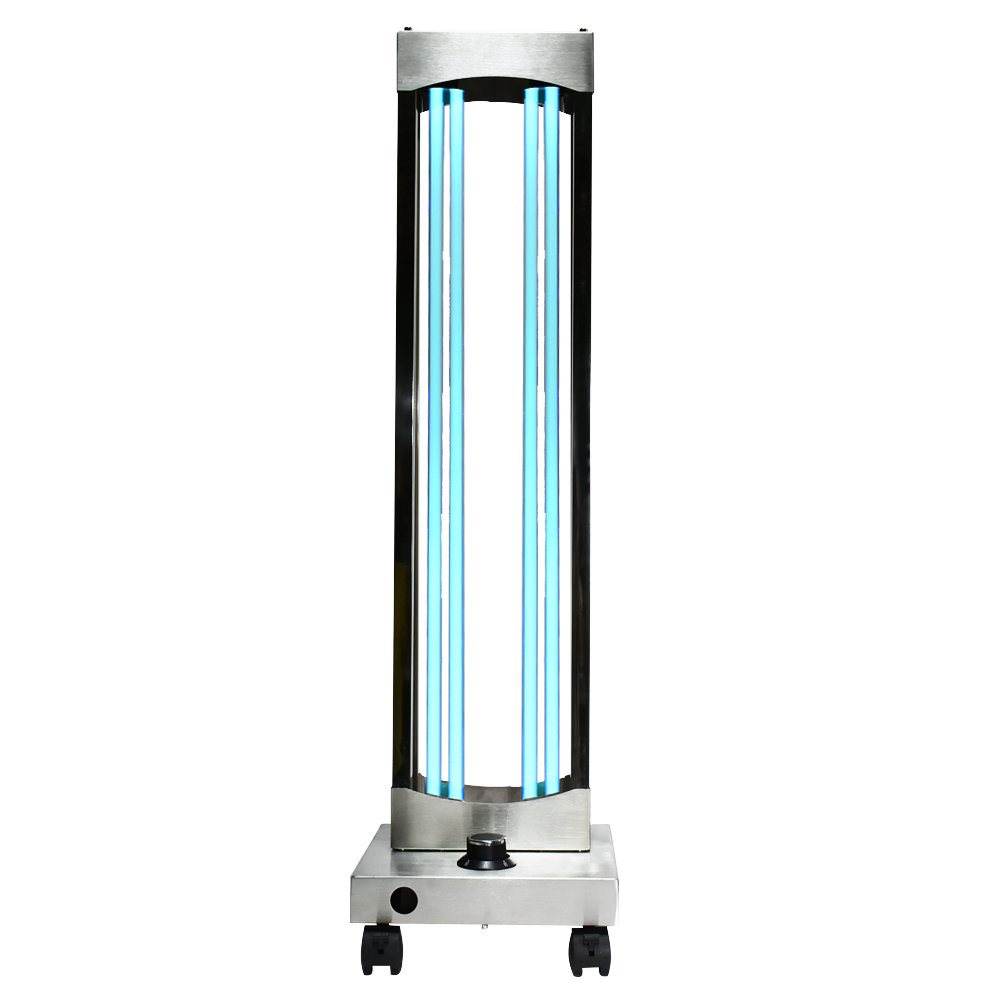 300W UV Ozone Sterilizer Wheel Germicidal Lamp Professional UVC Light Sterilization Hospital Disinfection with Radar Sensor for… image 3