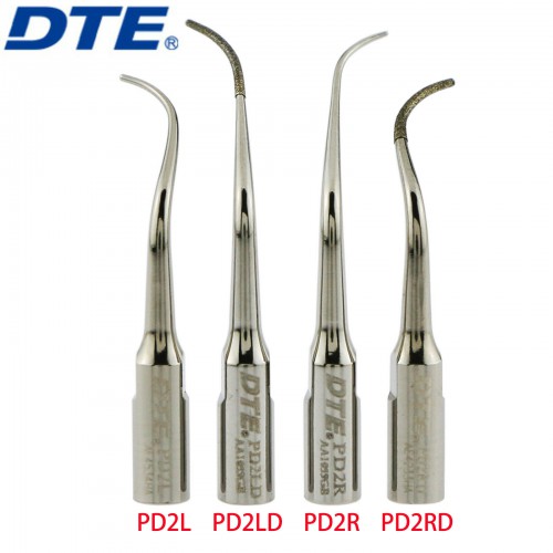 10-Piece Woodpecker DTE Dental Ultrasonic Scaler Periodontal Scaling Tips, Compatible with Satelec NSK image 1