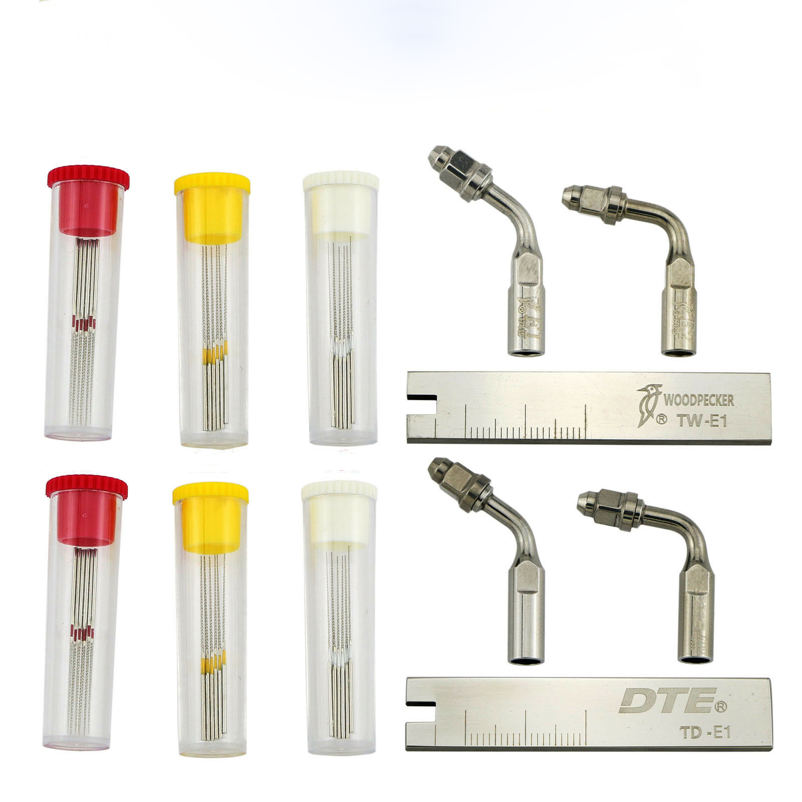 Woodpecker DTE Endo Tip U File Holder Wrench Scaler Root Canal Clean Kit, Compatible with Satelec EMS image 3