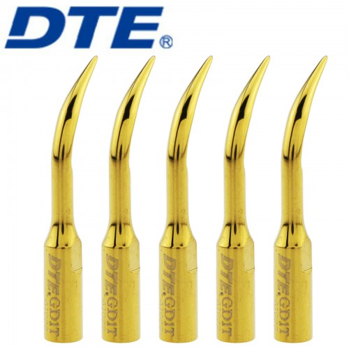 10-Piece Woodpecker Dental Ultrasonic Supragingival Scaling Scaler Tips GD1T DTE Satelec image 1