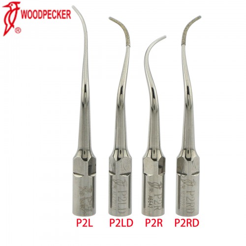 10-Piece Woodpecker Dental Ultrasonic Scaler Tips Periodontal P2L P2R P2LD P2RD, Compatible with EMS UDS image 1