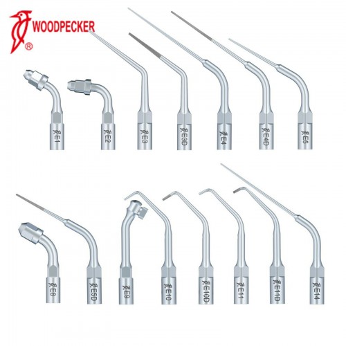 10-Piece Woodpecker Scaler Endo Tip E1 E2 E3 E3D E4 E4D E5 E5D E8 E9 E10D E11 E11D E14 image 1