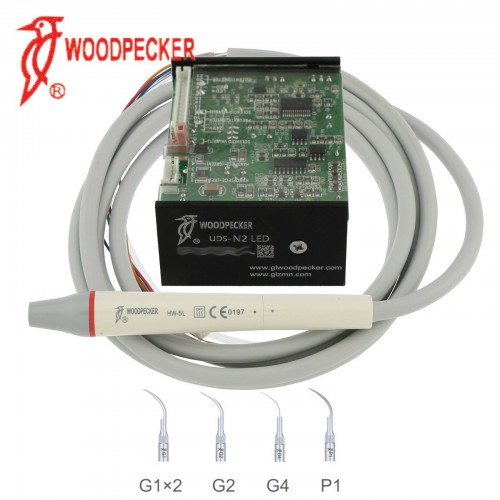 Woodpecker Dental Built-in Unit Piezo Ultrasonic Scaler Handpiece UDS N2 LED, Compatible with EMS image 1