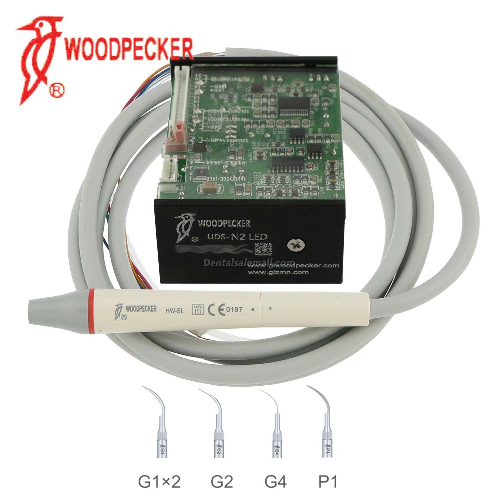 Woodpecker Dental Built-in Unit Piezo Ultrasonic Scaler Handpiece UDS N2 LED, Compatible with EMS image 2