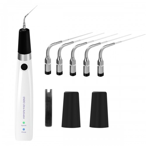 Dental Sonic Endo Irrigator Ultrasonic Endo Ultra Activator Handpiece with 6-Piece Titanium Tips image 1