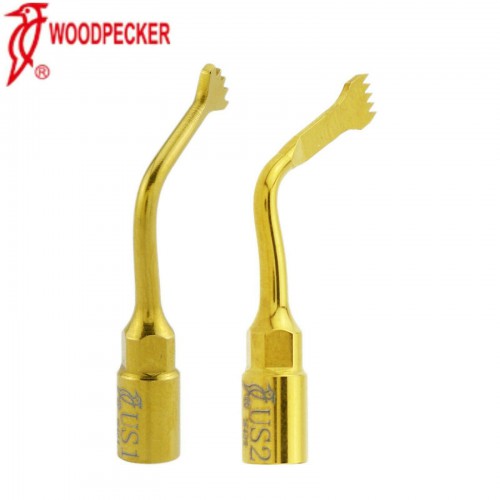 Woodpecker Professional Dental Ultrasurgery Bone Surgery Tip US1 US2 EMS Woodpecker Mectron image 1