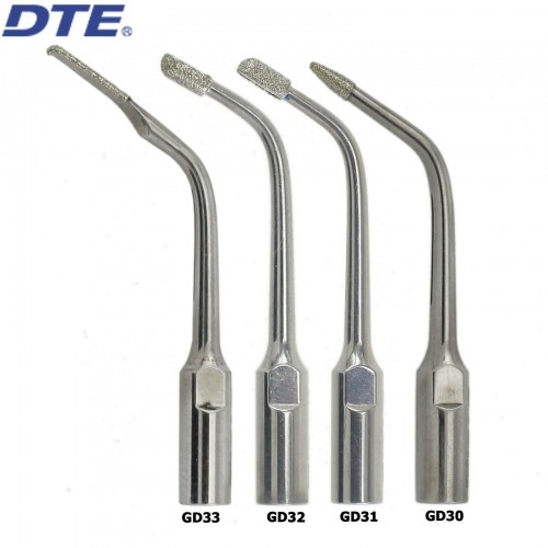 5-Piece Woodpecker DTE Ultrasonic Scaler Tip Cavity Preparation GD31 GD32, Compatible with NSK SATELEC ACTEON image 1