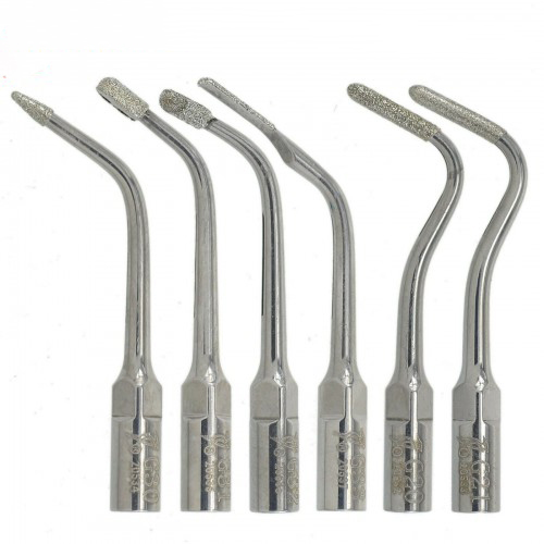 5-Piece Woodpecker Ultrasonic Scaler Tip Cavity Shoulder Preparation G20 G31 G32 G33, Compatible with EMS image 3