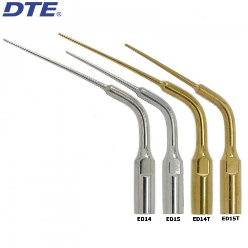 5-Piece Woodpecker Dental DTE Scaler Endodontic Tip ED14 ED14T ED15 ED15T, Compatible with SATELEC NSK image 1