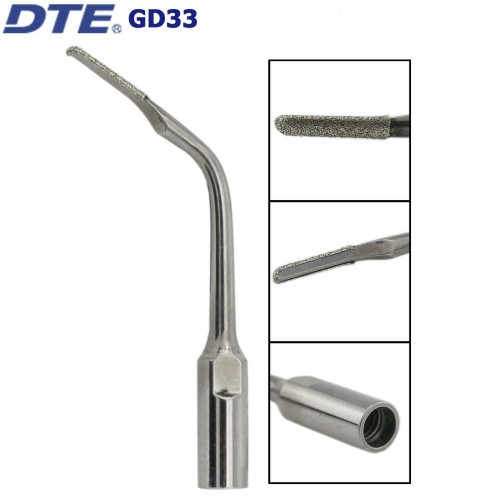 5-Piece Woodpecker DTE Dental Scaler Tip Cavity Preparation GD33, Compatible with NSK SATELEC image 1