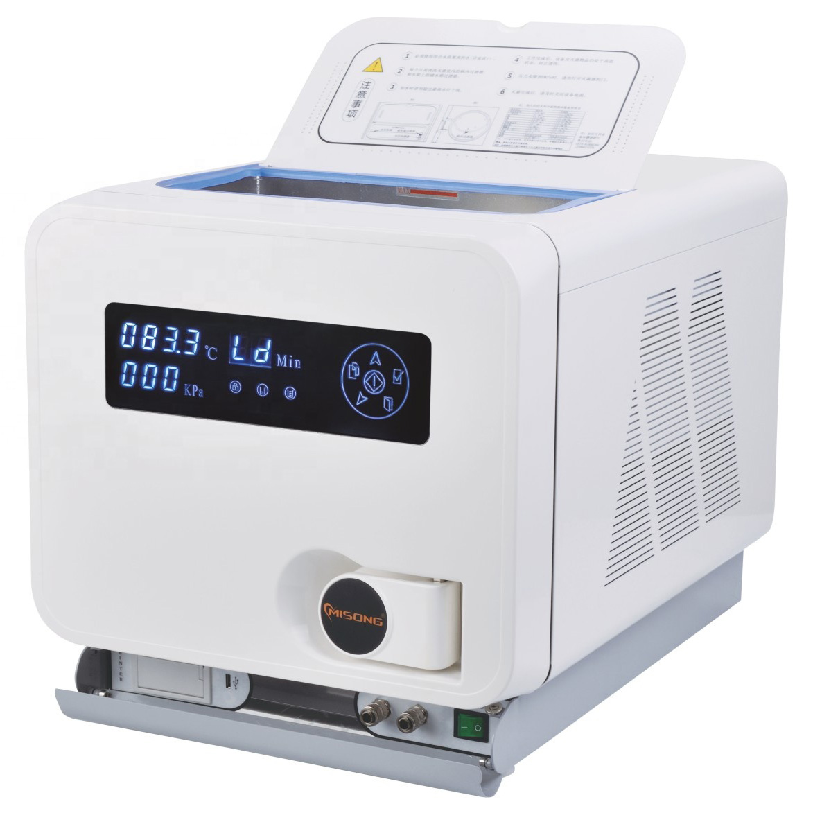 Sun-23L-III-M 18-23L Automatic Dental Autoclave Sterilizer Vacuum Steam with Printer Class B image 2