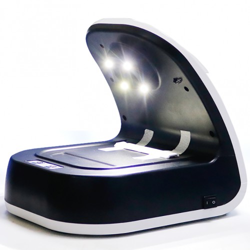 60W Desktop Portable Professional Dental Lab Dust Collector Cordless Vacuum Cleaner with LED Lights image 1