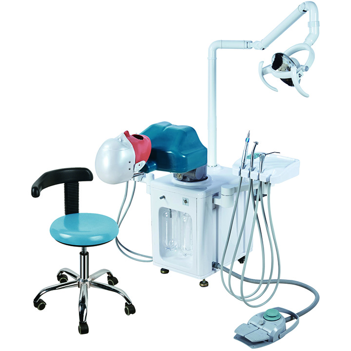 Jingle JG-a2 Professional Dental Simulator Manikins Phantom Head Simulation Unit Typodont, Compatible with Nissin Kilgore/Frasaco image 2