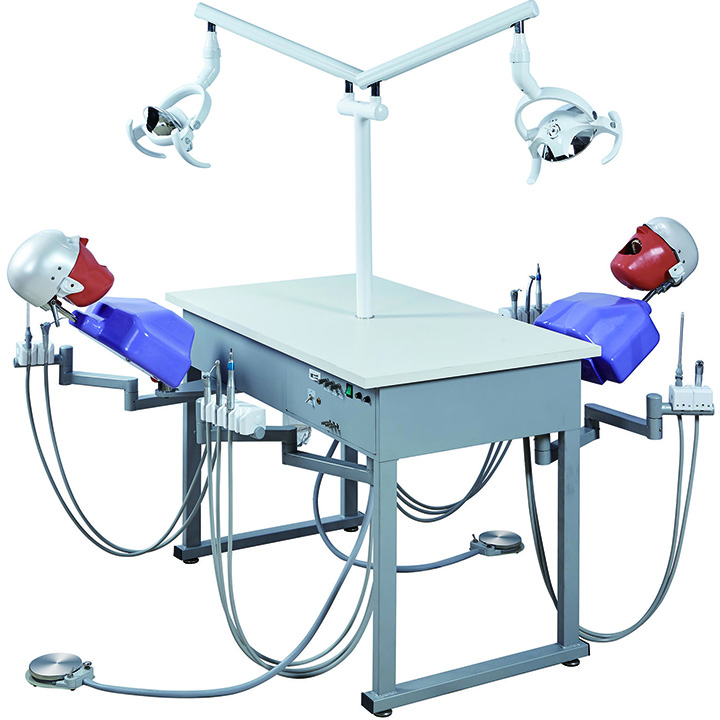 Jingle a4 Professional Dental Double Teaching Manual Control Phantom Dental Simulation Unit image 2