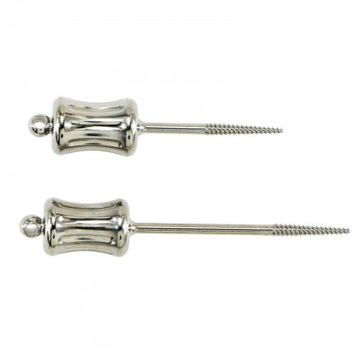 Professional Dental Manual Extractor Extract Apical Root Fragments Short 33mm Long 44mm image 1
