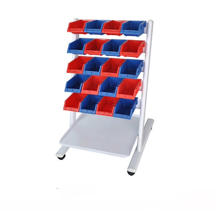 AiXin Professional Dental Cart with Pan for Dental Lab Storage and Moving of Pans image 2