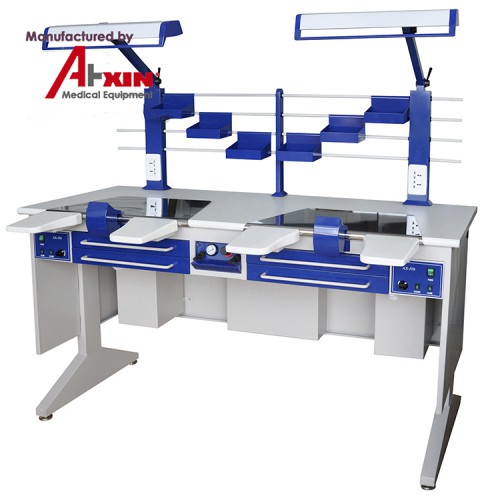 AiXin AX-JT6 Dental Lab Workstation Dental Laboratory Work Bench Double Person Workstation image 1
