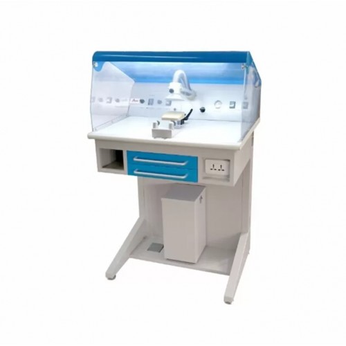 AiXin AX-JT5 Dental Lab Laboratory Workstation with Double Vacuum Suction image 1