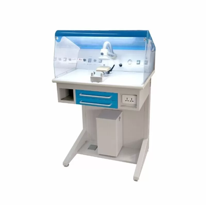 AiXin AX-JT5 Dental Lab Laboratory Workstation with Double Vacuum Suction image 2