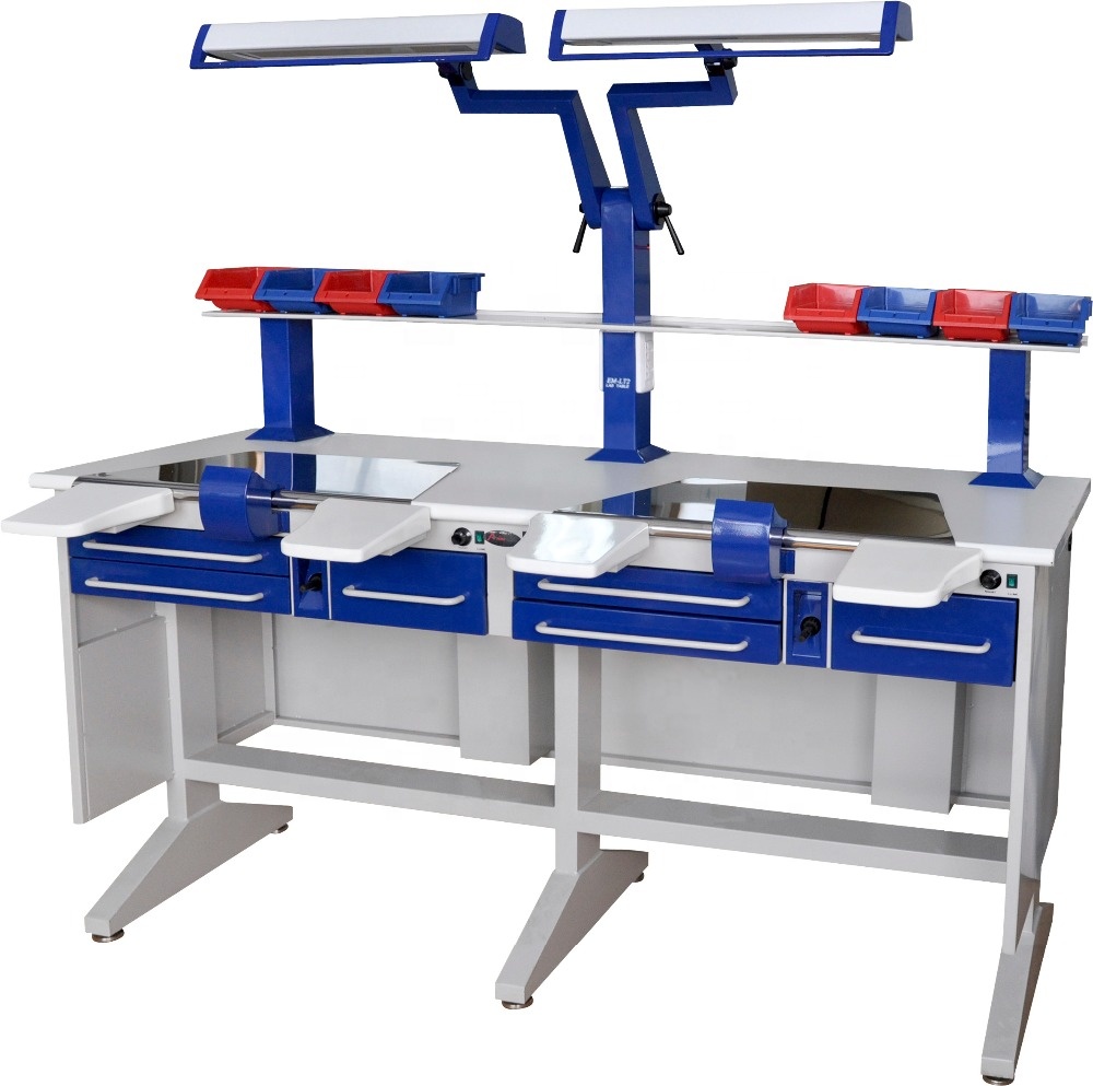 M-LT2 Professional Dental Workstation Double Person Dental Lab Equipment image 2