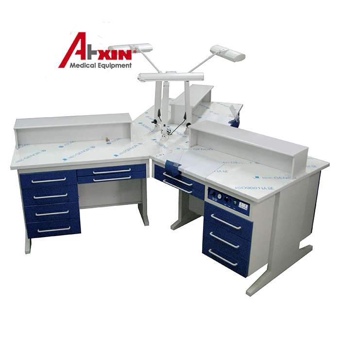AX-YT1 Combined Professional Dental Lab Workstation for Three Dental Technicians image 2