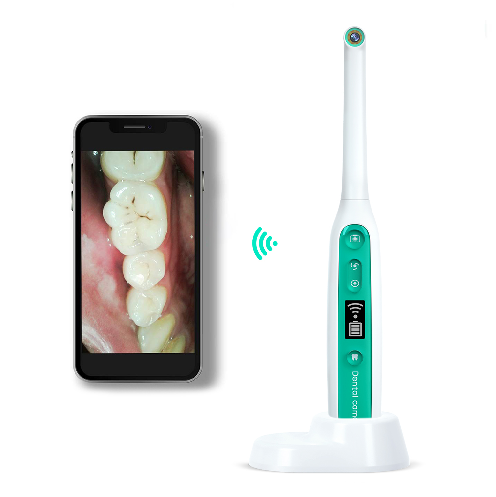 Professional Dental Intraoral Camera Teeth for Mouth Inspection Wifi Intra Oral Scanner 1080P image 3