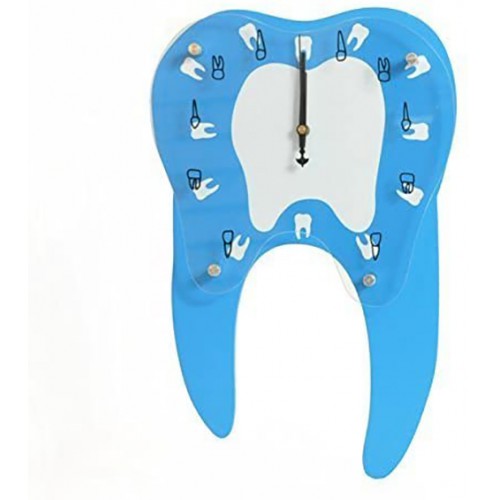 Tooth Shape Wall Clock for Clinic Decoration for Professional Use image 1