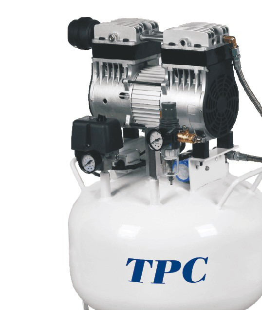 TPC DC701 32L Professional Dental Oil Free Air Compressor image 2