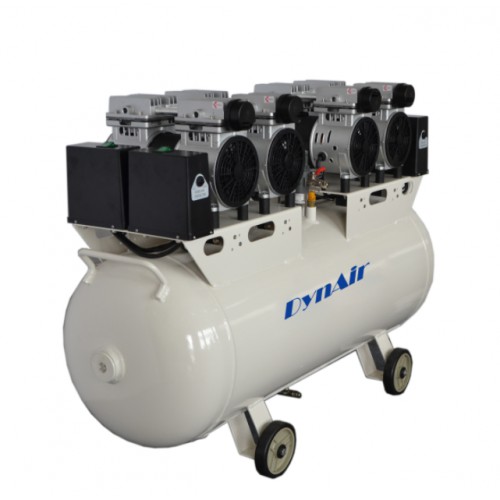 Dynamic DA7004 120L Professional Dental Oil-Free Air Compressor image 1