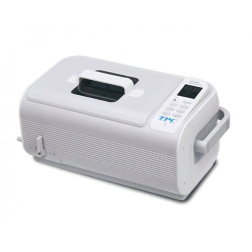 TPC UC600 Dentsonic Ultrasonic Cleaner with Digital Timer and Heater Stainless Steel Basket for Professional Use image 1