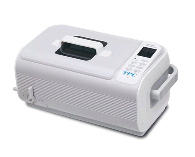 TPC UC600 Dentsonic Ultrasonic Cleaner with Digital Timer and Heater Stainless Steel Basket for Professional Use image 2