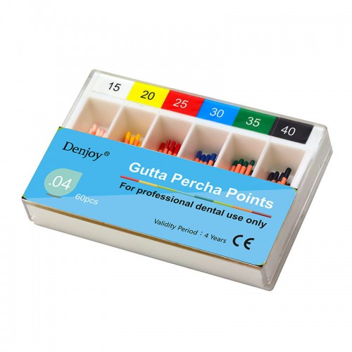 Denjoy Professional Dental Filling Material Gutta Percha Point Taper image 1