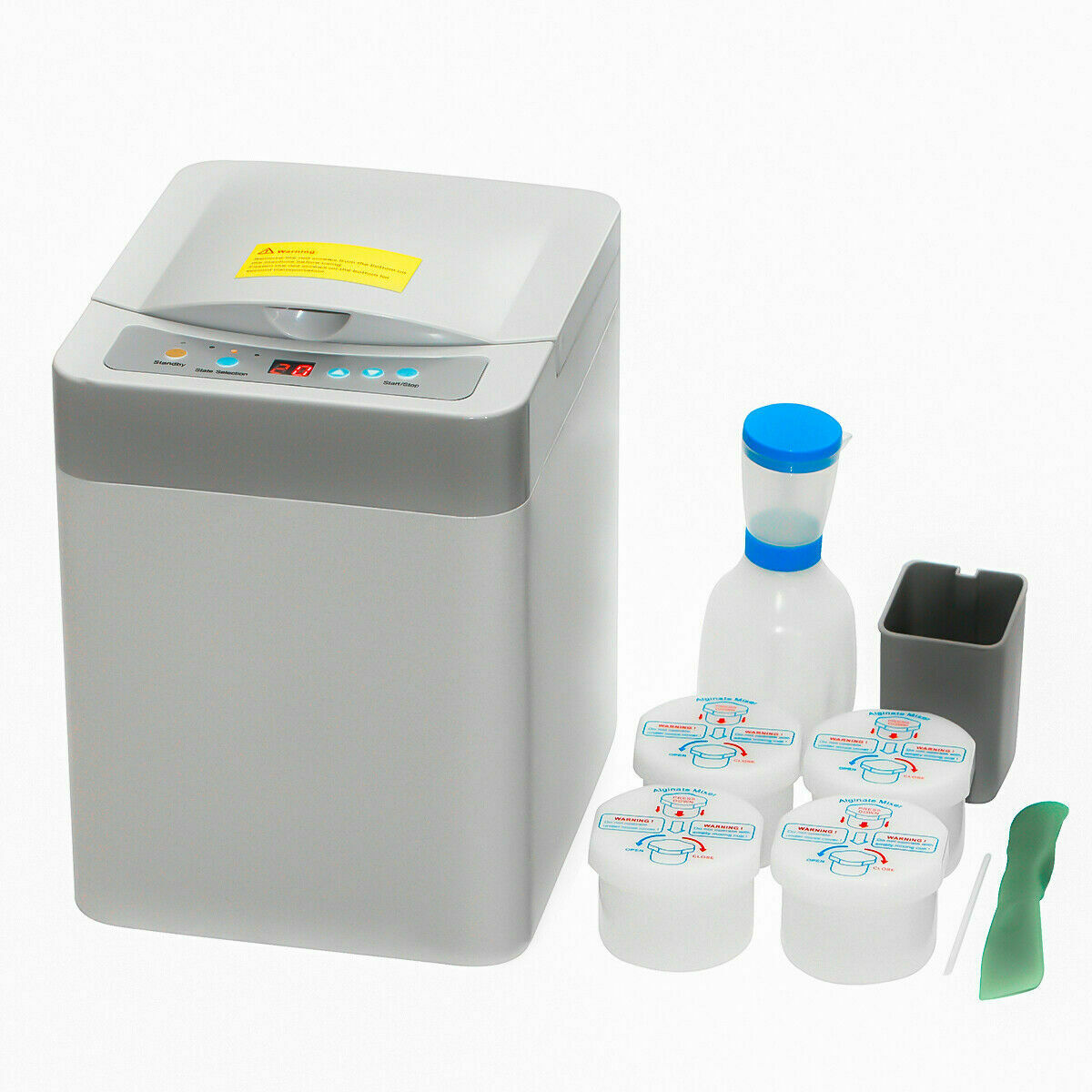 ZoneRay Professional Dental Lab Automatic Centrifuge Alginate Material Mixer Blender Mixing Machine HL-YMC-V image 2