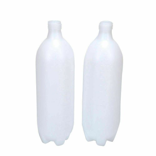 2-Piece Dental Water Storage Plastic Bottle for Dental Chair Turbine Unit 1200mL image 1