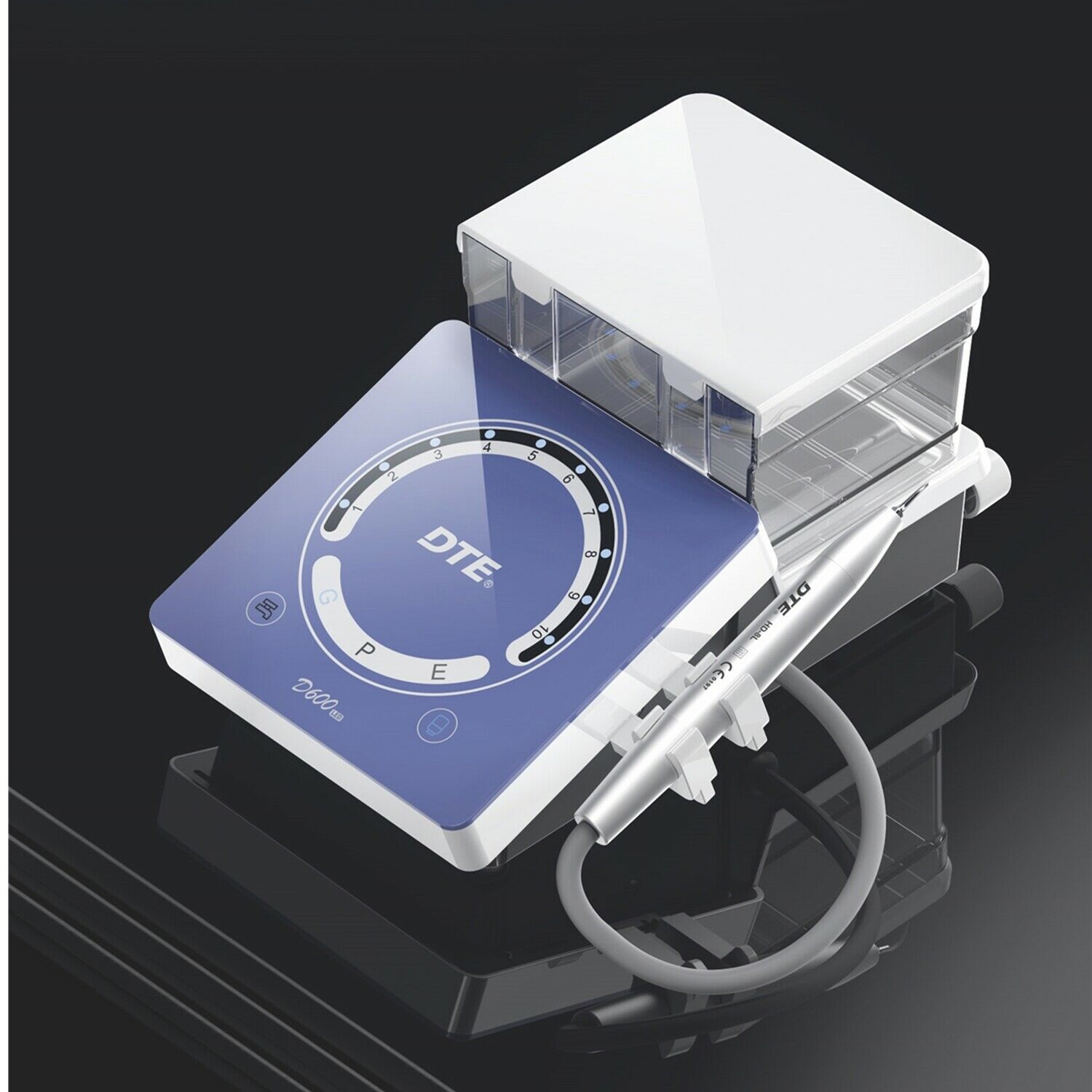 Woodpecker Professional Dental DTE D600 Ultrasonic Scaler LED Handpiece Scaling Perio Endo image 1