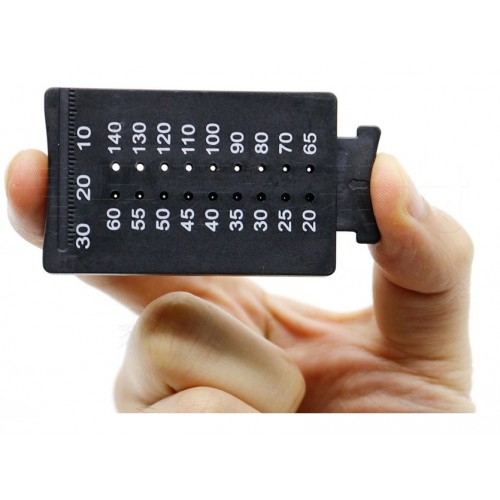 5-Piece Endo Rulers Gutta Percha Cutter Measering Ruler Span Measure Scale Endodontic image 1