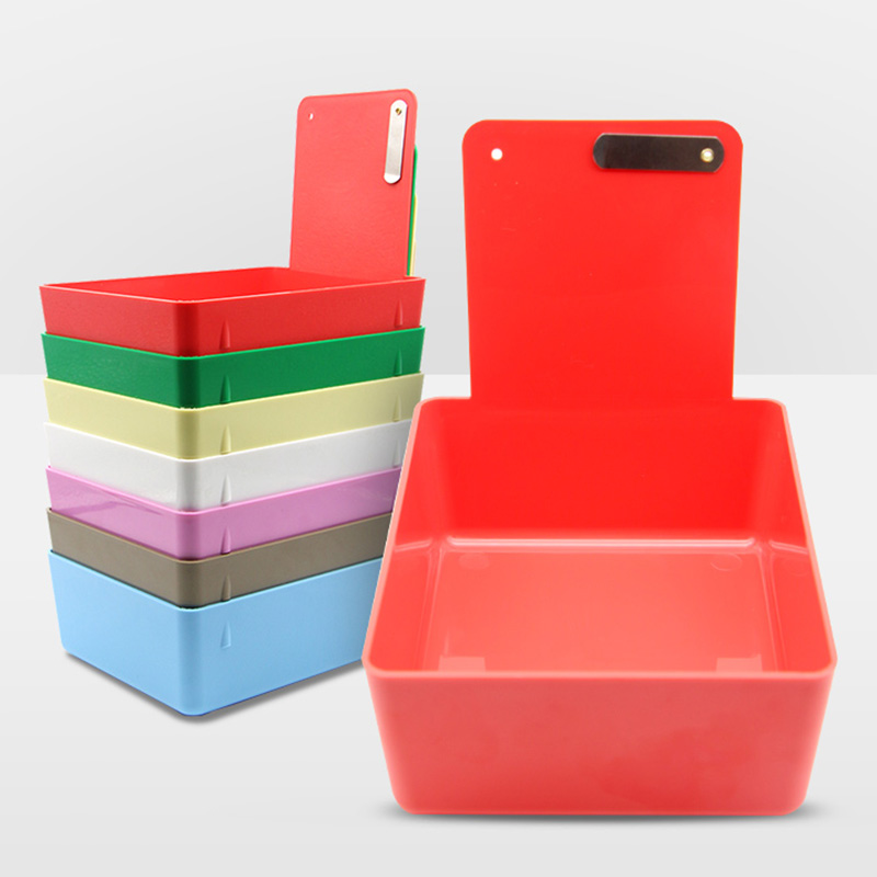 Professional Dental Lab Plastic Work Pans for Teeth Models with Clip Holder JG-2514 image 2