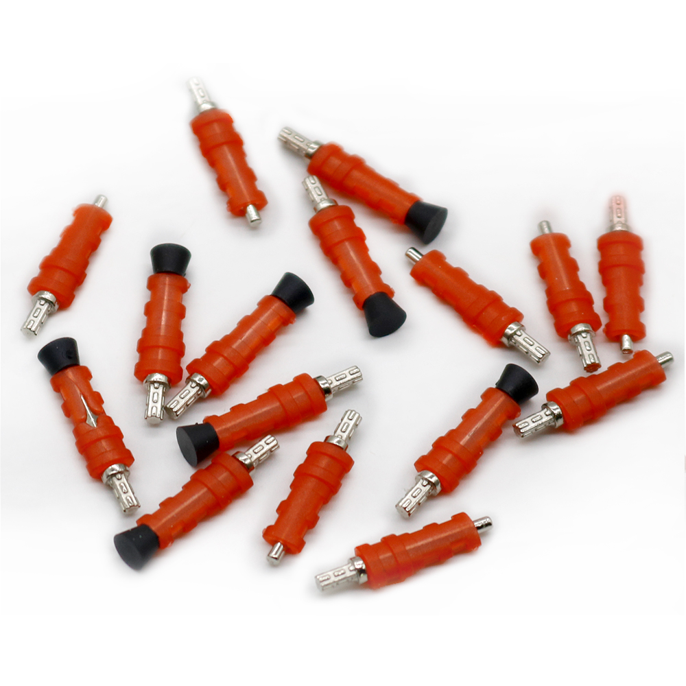 1,000-Set Dental Lab Sleeved Diamond Shape Metal Single Dowel Pins image 2