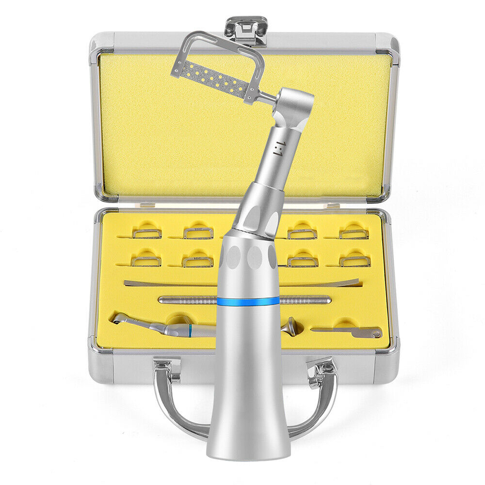 Professional Dental 1:1 Reduction Contra-Angle Handpiece Interproximal Strips IPR System image 2