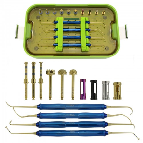 DASK Professional Dental Dentium Sinus Implant Elevation Drill Stopper Hand Instrument Kit image 1