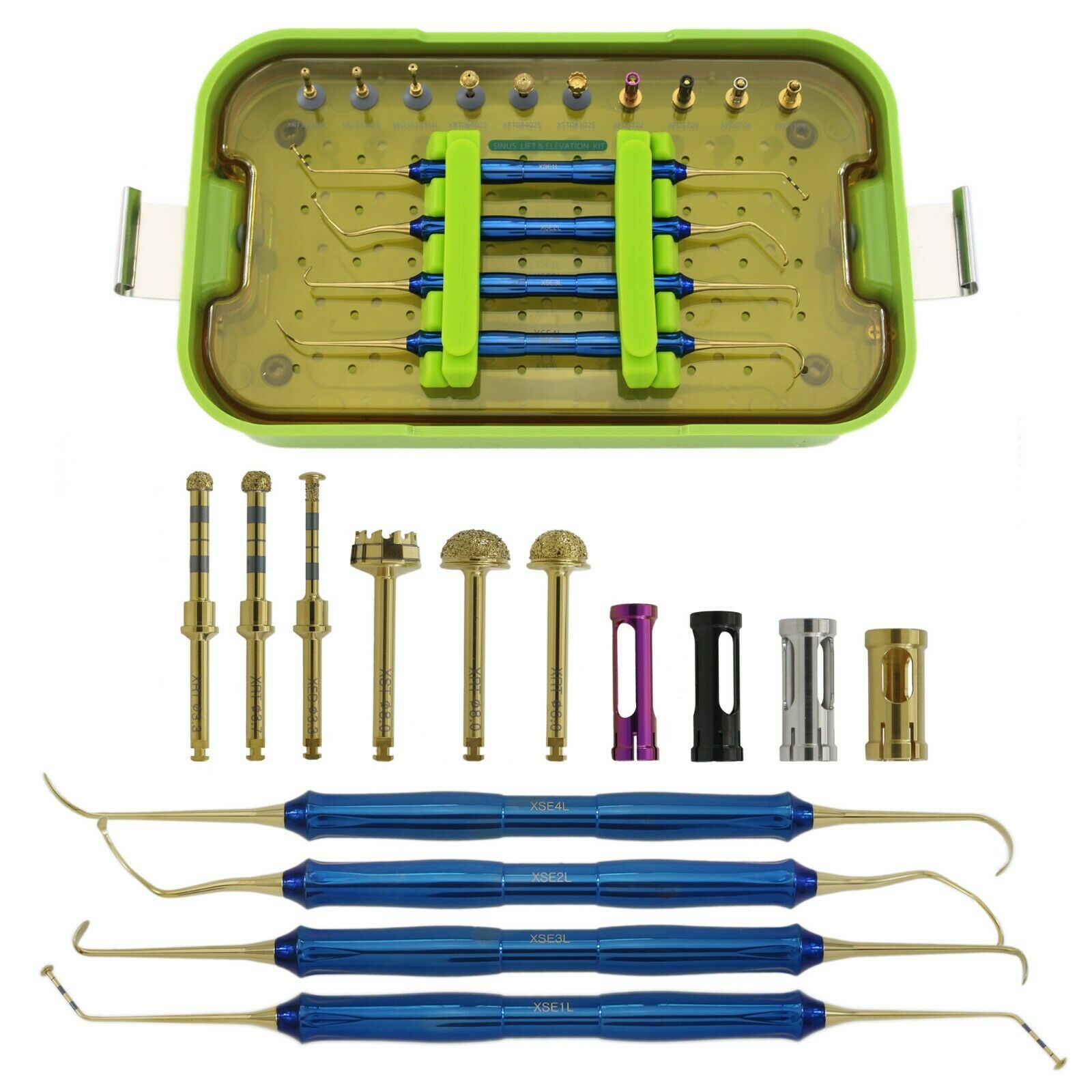 DASK Professional Dental Dentium Sinus Implant Elevation Drill Stopper Hand Instrument Kit image 2