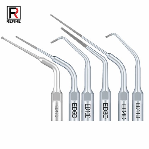 Refine Ultrasonic Scaler Tips ED1 ED2 ED3 ED4 ED5 ED6 ED7 ED8 ED9 ED10 ED11 ED14 ED15, Compatible with SATELEC NSK DTE image 1