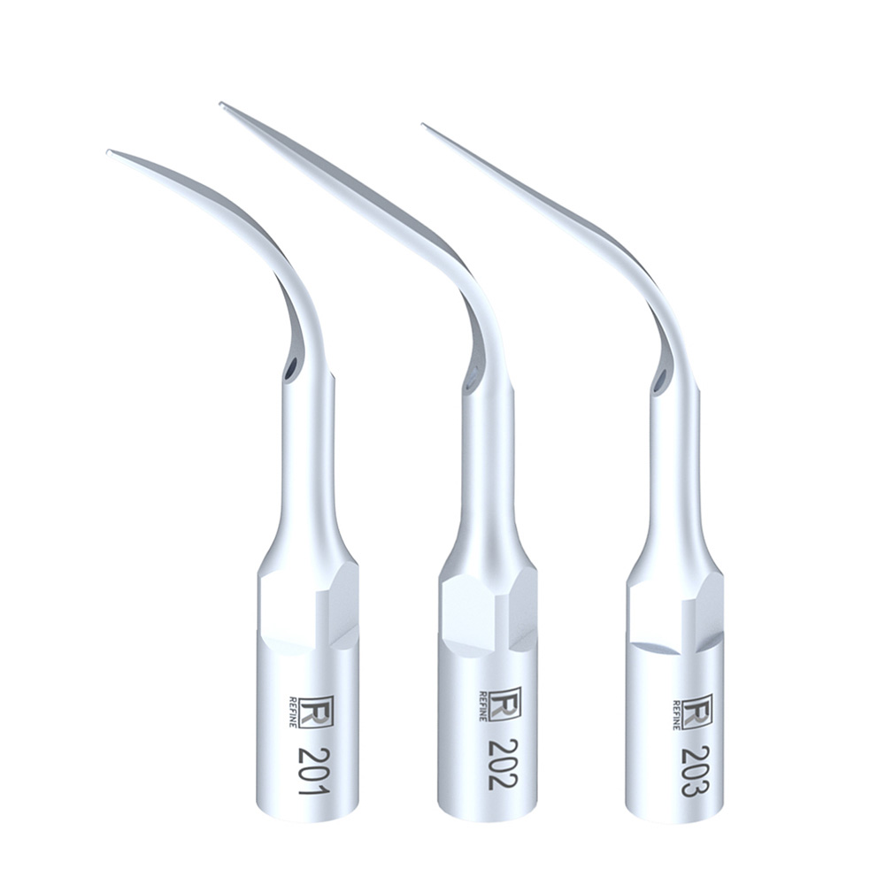 5-Piece Ultrasonic Scaling Tips 201 202 203, Compatible with KaVo PiezoLed Ultrasonic Scaler Handpiece image 3