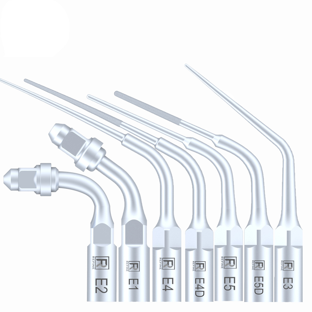 5-Piece Dental Scaler Implant Tips E1 E2 E3 E4 E6 E7 E8 E9 E10 E11 E14 E15 for REFINE EMS MECTRON WOODPECKER image 3